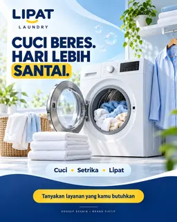 Iklan Lipat Laundry